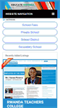 Mobile Screenshot of educaterwanda.org