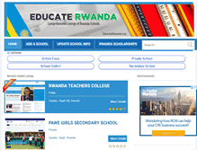 Tablet Screenshot of educaterwanda.org